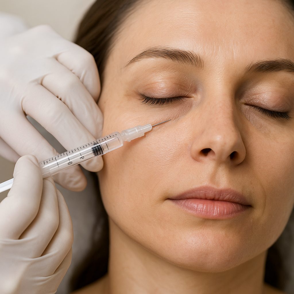 Jak wygląda zabieg wypełniania doliny łez