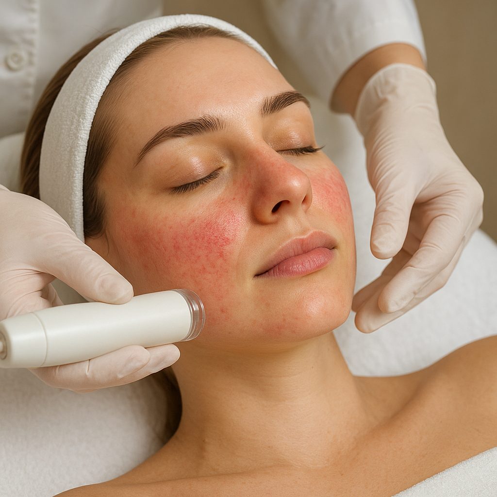 Jakie zabiegi poleca się na cerę naczynkową